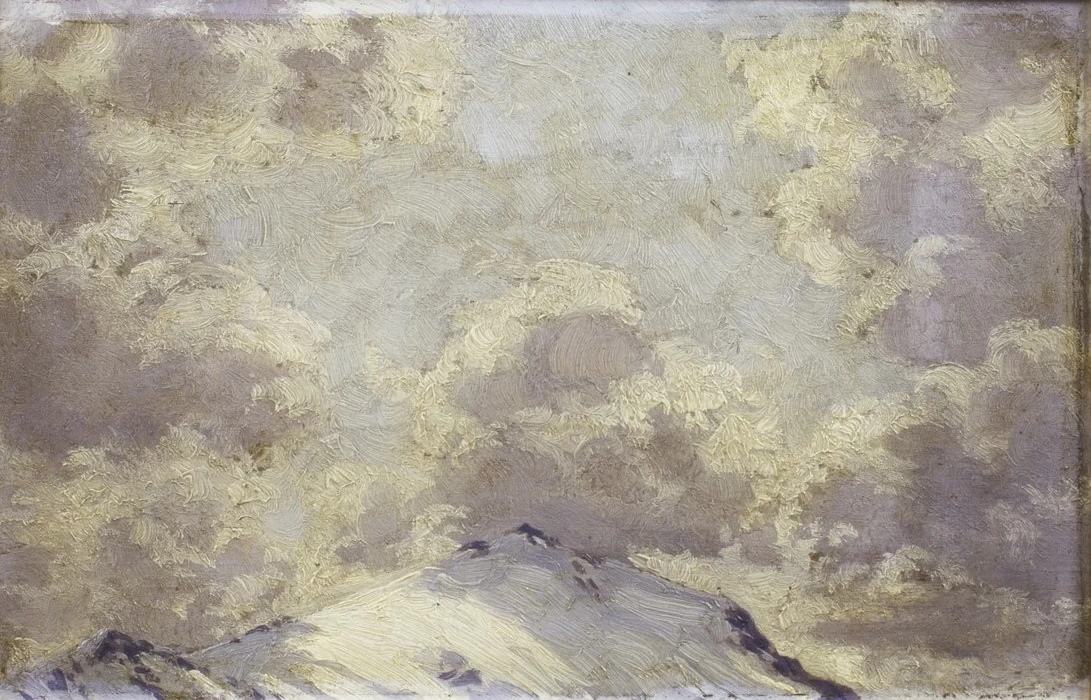 Nuvole sul ghiacciaio - Museo Civico di Casale Monferrato